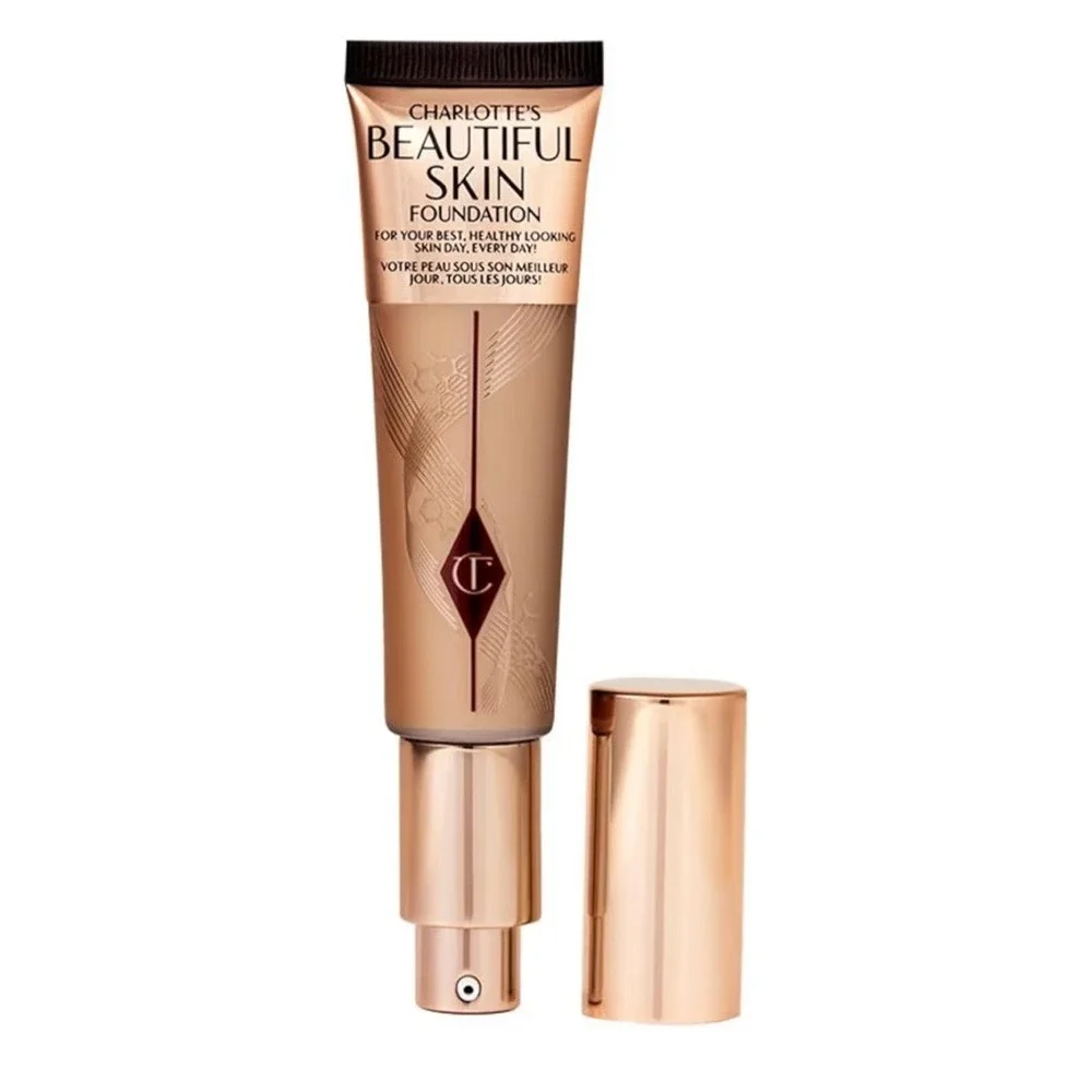 6 Cool | Charlotte Tilbury Beautiful Skin Foundation, Fair-Medium Pink Undertone